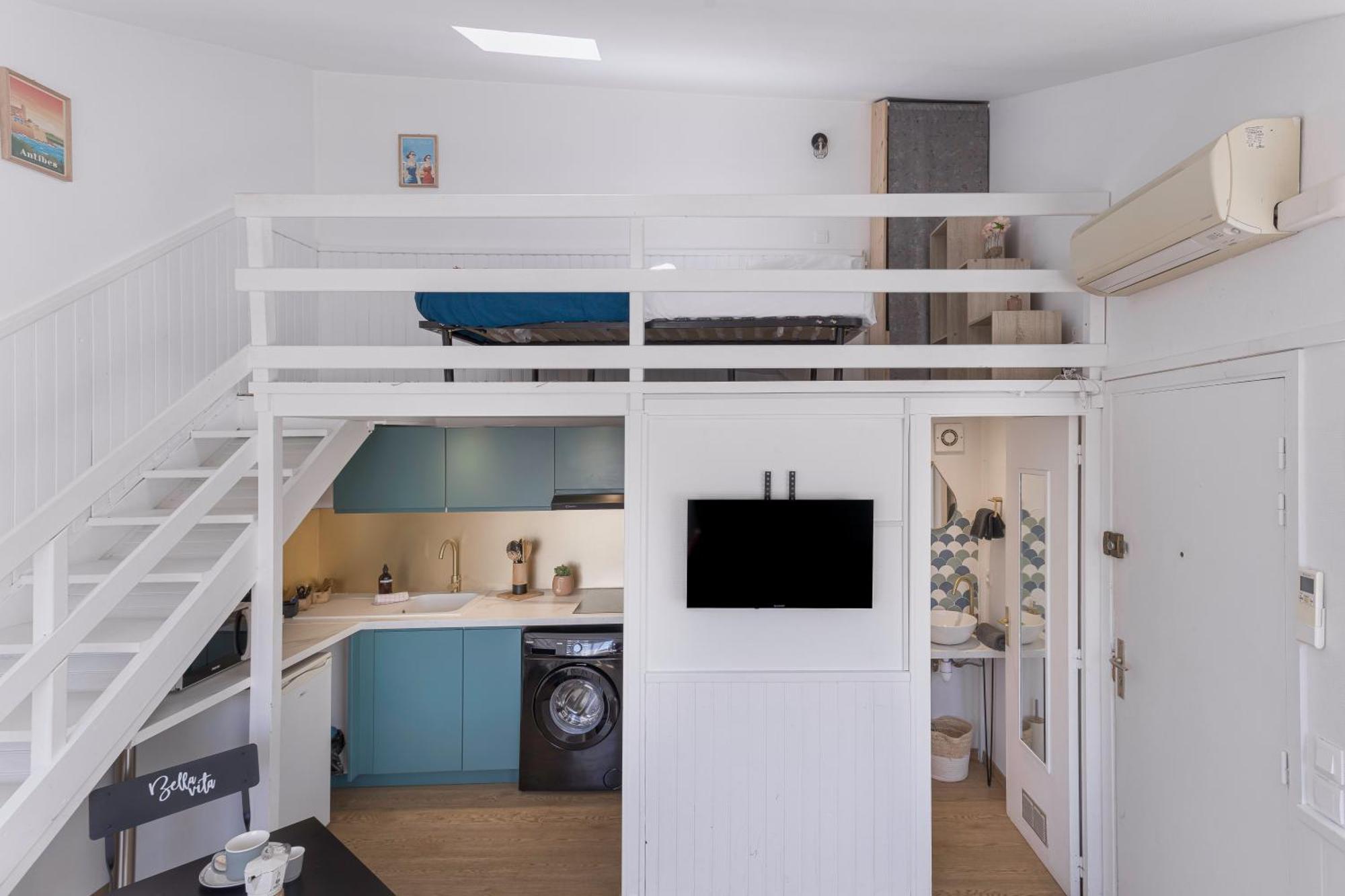Studio Andre - Palais & Plage, Clim Cannes Eksteriør billede